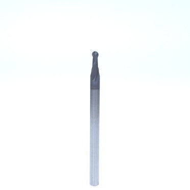 D3两刃球头铣刀 D3两刃球头铣刀