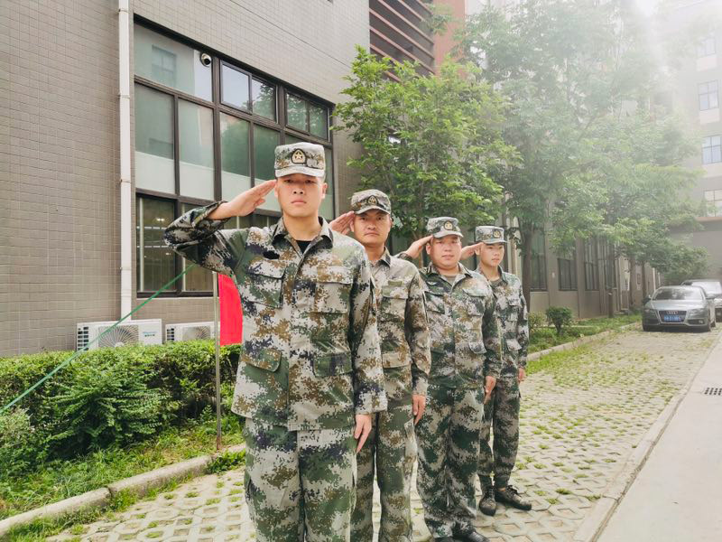 金年会机械生产部军训圆满完成 金年会机械生产部军训圆满完成